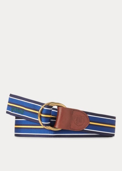 Polo Ralph Lauren Grosgrain O-Ring Bælte Herre Danmark (EDAMR7298)